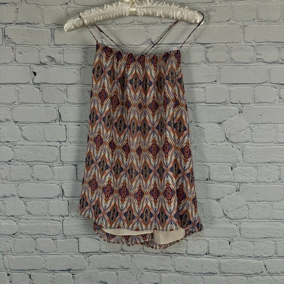 Banana Republic Women's‎ Cross-Back Camisole Blouse, Size Large, Almond Amaretto - Picture 1 of 9